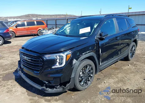 2023 GMC Terrain Awd Sle из США, поврежденный, VIN 3GKALTEGXPL163159